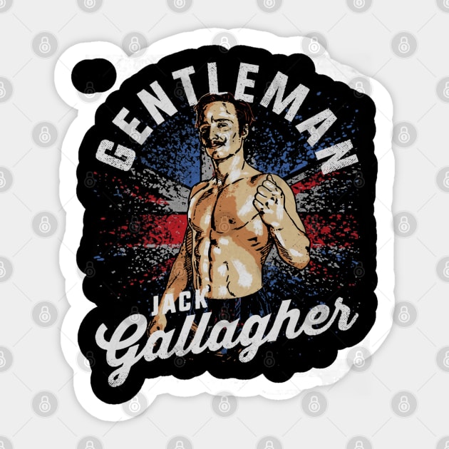 Gentleman Jack Gallagher Flag Sticker by MunMun_Design